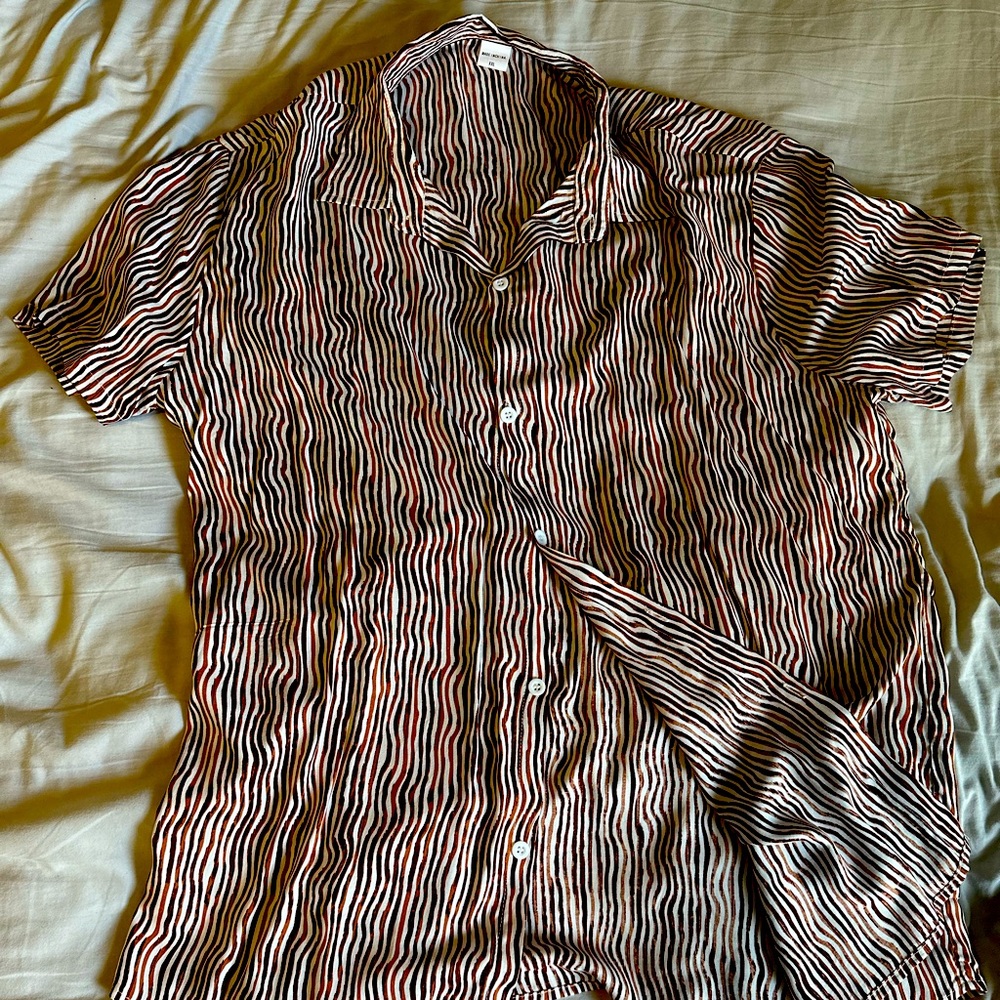 2XXL SHEIN Silky Button Down.